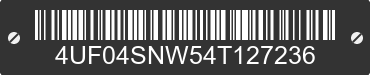 2004 ARCTIC CAT Arctic Cat 4UF04SNW54T127236 VIN decoded