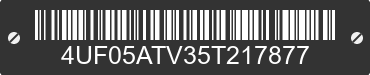 2005 ARCTIC CAT Arctic Cat 4UF05ATV35T217877 VIN decoded
