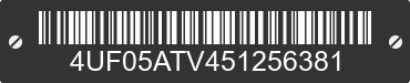 2005 ARCTIC CAT Arctic Cat 4UF05ATV451256381 VIN decoded