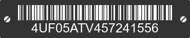 2005 ARCTIC CAT Arctic Cat 4UF05ATV457241556 VIN decoded