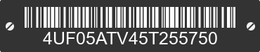2005 ARCTIC CAT Arctic Cat 4UF05ATV45T255750 VIN decoded