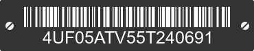 2005 ARCTIC CAT Arctic Cat 4UF05ATV55T240691 VIN decoded