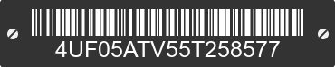 2005 ARCTIC CAT Arctic Cat 4UF05ATV55T258577 VIN decoded