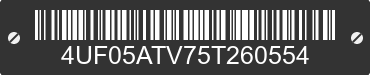 2005 ARCTIC CAT Arctic Cat 4UF05ATV75T260554 VIN decoded