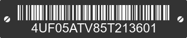 2005 ARCTIC CAT Arctic Cat 4UF05ATV85T213601 VIN decoded