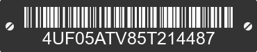 2005 ARCTIC CAT Arctic Cat 4UF05ATV85T214487 VIN decoded