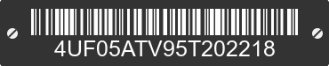2005 ARCTIC CAT Arctic Cat 4UF05ATV95T202218 VIN decoded