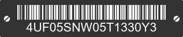 2005 ARCTIC CAT Arctic Cat 4UF05SNW05T1330Y3 VIN decoded