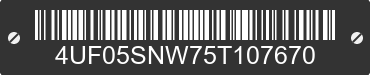 2005 ARCTIC CAT Arctic Cat 4UF05SNW75T107670 VIN decoded