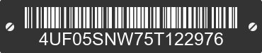 2005 ARCTIC CAT Arctic Cat 4UF05SNW75T122976 VIN decoded