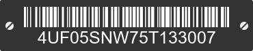2005 ARCTIC CAT Arctic Cat 4UF05SNW75T133007 VIN decoded