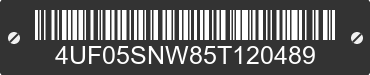 2005 ARCTIC CAT Arctic Cat 4UF05SNW85T120489 VIN decoded