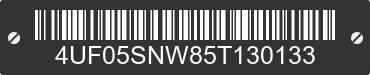 2005 ARCTIC CAT Arctic Cat 4UF05SNW85T130133 VIN decoded