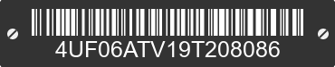 2009 ARCTIC CAT Arctic Cat 4UF06ATV19T208086 VIN decoded