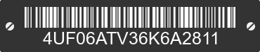 2006 ARCTIC CAT Arctic Cat 4UF06ATV36K6A2811 VIN decoded