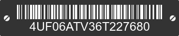 2006 ARCTIC CAT Arctic Cat 4UF06ATV36T227680 VIN decoded