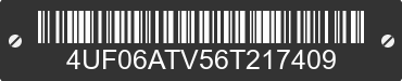 2006 ARCTIC CAT Arctic Cat 4UF06ATV56T217409 VIN decoded