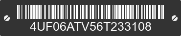 2006 ARCTIC CAT Arctic Cat 4UF06ATV56T233108 VIN decoded
