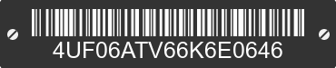 2006 ARCTIC CAT Arctic Cat 4UF06ATV66K6E0646 VIN decoded