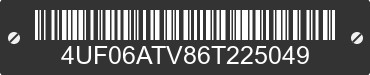 2006 ARCTIC CAT Arctic Cat 4UF06ATV86T225049 VIN decoded