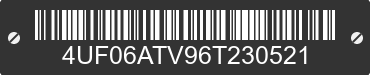 2006 ARCTIC CAT Arctic Cat 4UF06ATV96T230521 VIN decoded