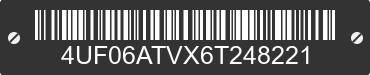 2006 ARCTIC CAT Arctic Cat 4UF06ATVX6T248221 VIN decoded