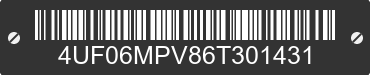 2006 ARCTIC CAT Arctic Cat 4UF06MPV86T301431 VIN decoded