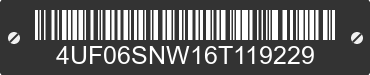 2006 ARCTIC CAT Arctic Cat 4UF06SNW16T119229 VIN decoded