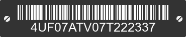 2007 ARCTIC CAT Arctic Cat 4UF07ATV07T222337 VIN decoded