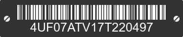 2007 ARCTIC CAT Arctic Cat 4UF07ATV17T220497 VIN decoded