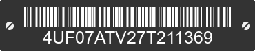 2007 ARCTIC CAT Arctic Cat 4UF07ATV27T211369 VIN decoded