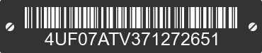 2007 ARCTIC CAT Arctic Cat 4UF07ATV371272651 VIN decoded