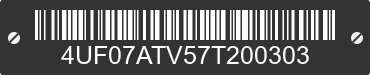 2007 ARCTIC CAT Arctic Cat 4UF07ATV57T200303 VIN decoded