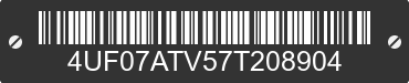 2007 ARCTIC CAT Arctic Cat 4UF07ATV57T208904 VIN decoded