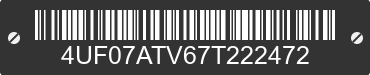 2007 ARCTIC CAT Arctic Cat 4UF07ATV67T222472 VIN decoded