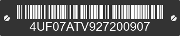 2002 ARCTIC CAT Arctic Cat 4UF07ATV927200907 VIN decoded