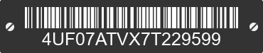 2007 ARCTIC CAT Arctic Cat 4UF07ATVX7T229599 VIN decoded