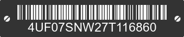 2007 ARCTIC CAT Arctic Cat 4UF07SNW27T116860 VIN decoded