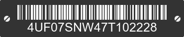 2007 ARCTIC CAT Arctic Cat 4UF07SNW47T102228 VIN decoded