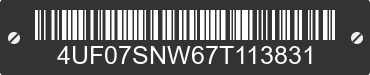 2007 ARCTIC CAT Arctic Cat 4UF07SNW67T113831 VIN decoded