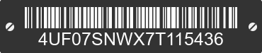 2007 ARCTIC CAT Arctic Cat 4UF07SNWX7T115436 VIN decoded