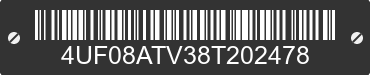 2008 ARCTIC CAT Arctic Cat 4UF08ATV38T202478 VIN decoded