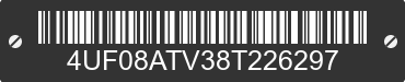 2008 ARCTIC CAT Arctic Cat 4UF08ATV38T226297 VIN decoded
