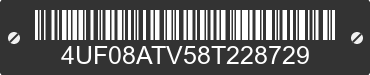 2008 ARCTIC CAT Arctic Cat 4UF08ATV58T228729 VIN decoded