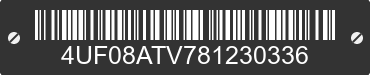 2008 ARCTIC CAT Arctic Cat 4UF08ATV781230336 VIN decoded