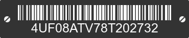 2008 ARCTIC CAT Arctic Cat 4UF08ATV78T202732 VIN decoded