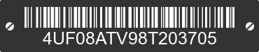 2008 ARCTIC CAT Arctic Cat 4UF08ATV98T203705 VIN decoded