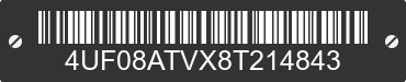 2008 ARCTIC CAT Arctic Cat 4UF08ATVX8T214843 VIN decoded