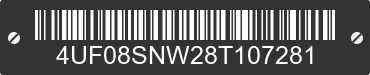 2008 ARCTIC CAT Arctic Cat 4UF08SNW28T107281 VIN decoded