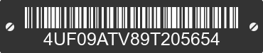 2009 ARCTIC CAT Arctic Cat 4UF09ATV89T205654 VIN decoded